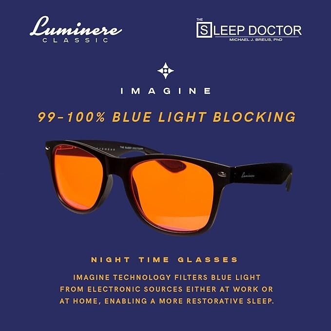 Luminere Blue Light Blocking Glasses Premium Blue Blocker Blueblockers