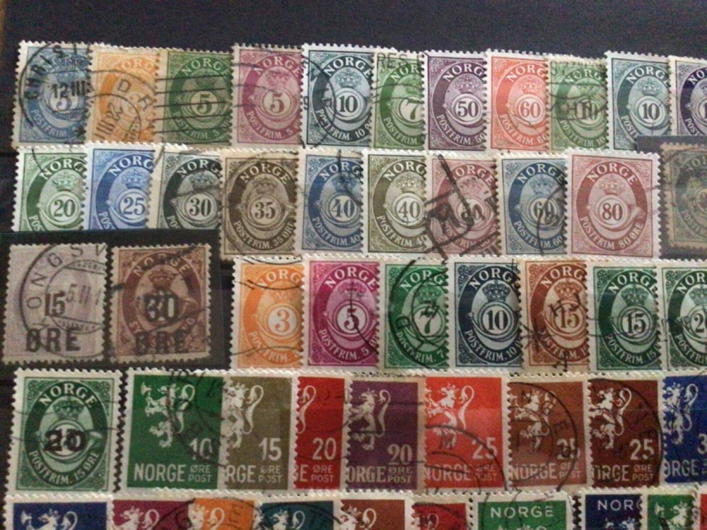 Norway mounted mint or used stamps A12405