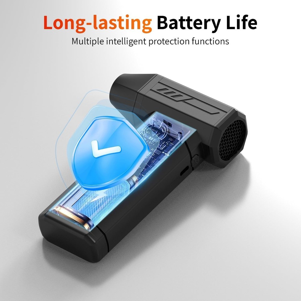 Lightweight Rechargeable Air Duster - Perfect for Electronics & Dust Removal