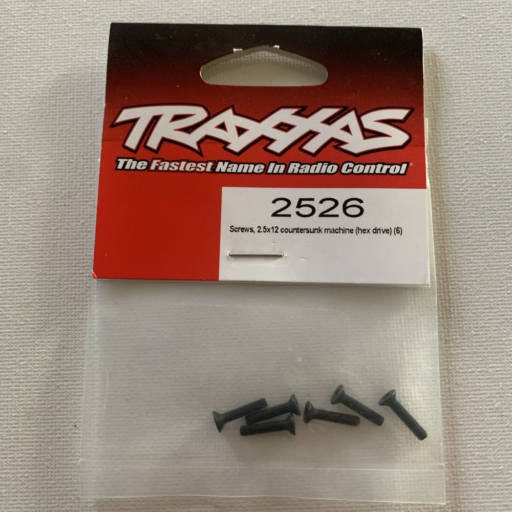 Traxxas Countersunk Screws 2526 NEW