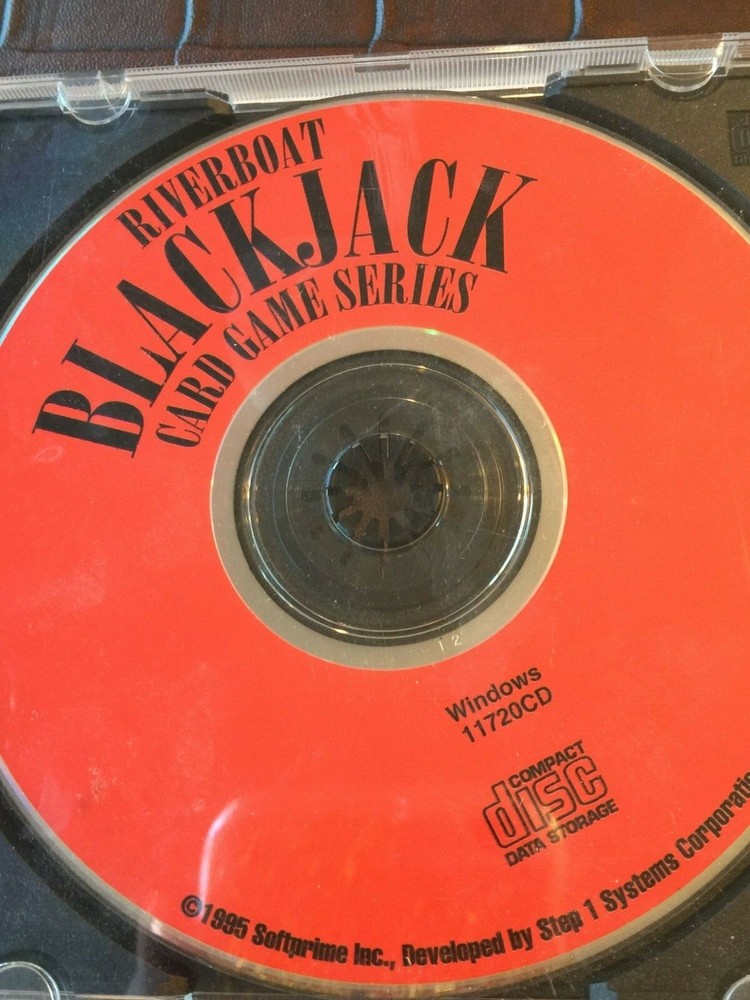 Riverboat Blackjack Card Game Series CD
