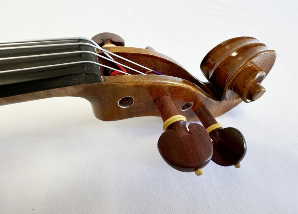 VIOLA 16" SIZE, PROFESSIONAL SETUP + DOMINANT STRINGS + AUBERT BRIDGE +CASE+BOW