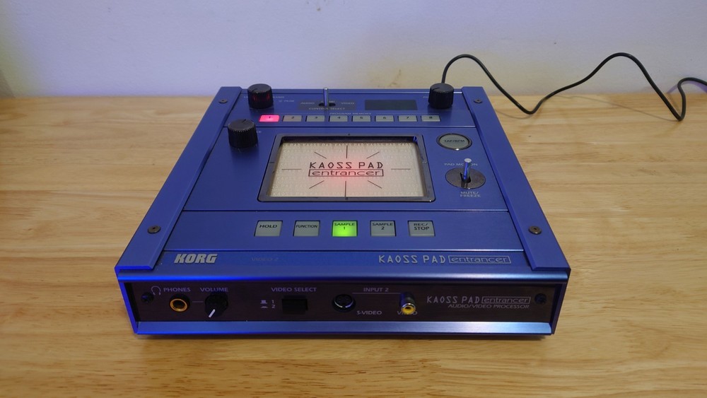 KORG KPE-1 KAOSS PAD Entrancer Audio/Video Processor w/ Compatible AC adapter