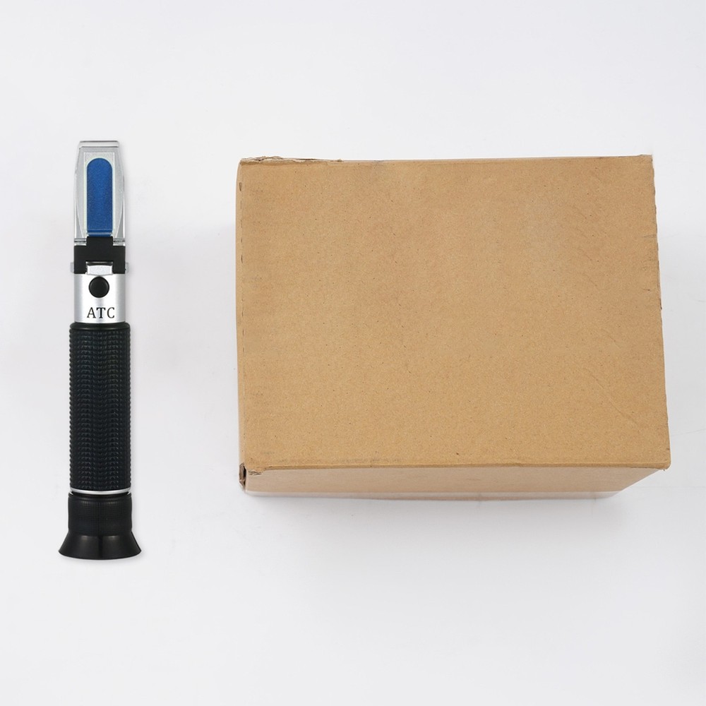 Alcohol Refractometer, Portable Handheld Refractometer 0-80% Black THE01507B