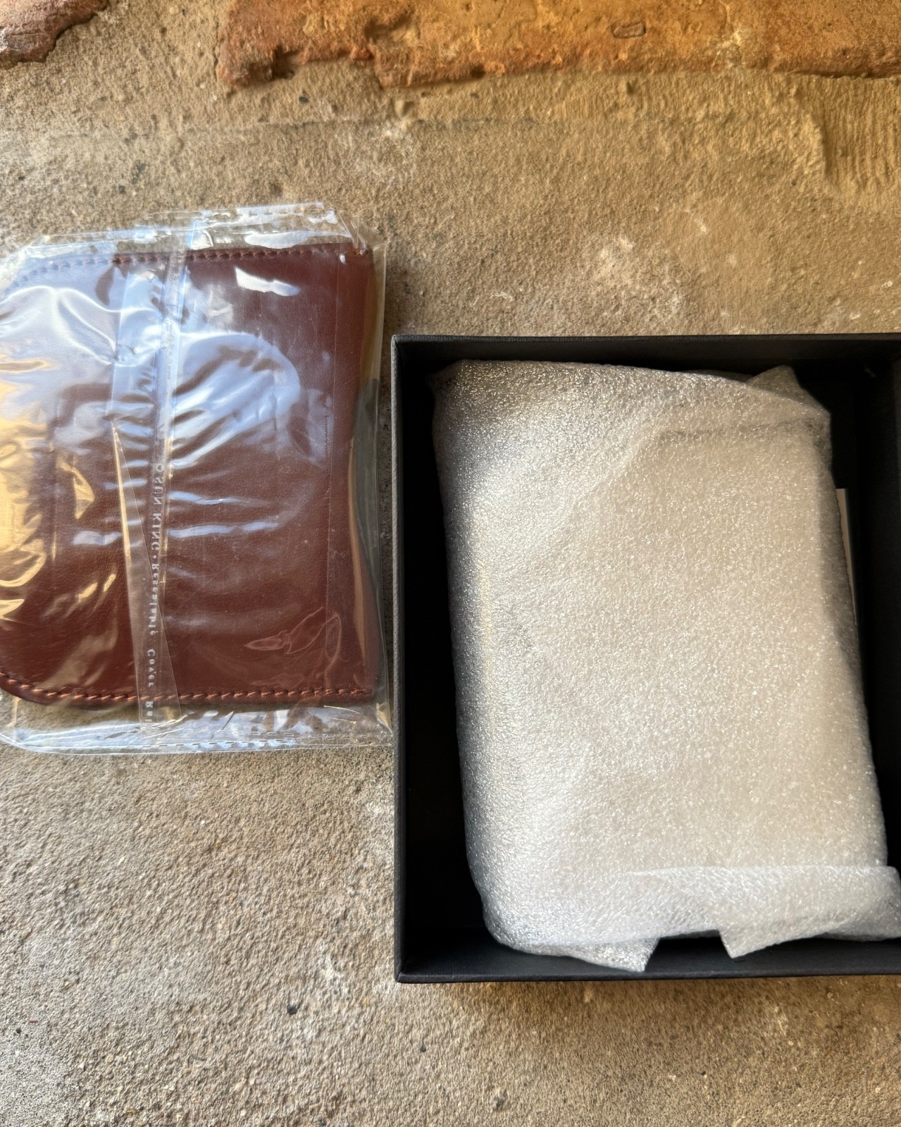 6oz Wentworth Pewter Pocket Hip Flask with Leather Sleeve - Style 846 New in Box