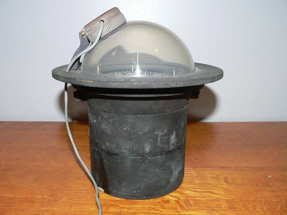 Danforth Constellation Nautical Compass for Parts or Repair