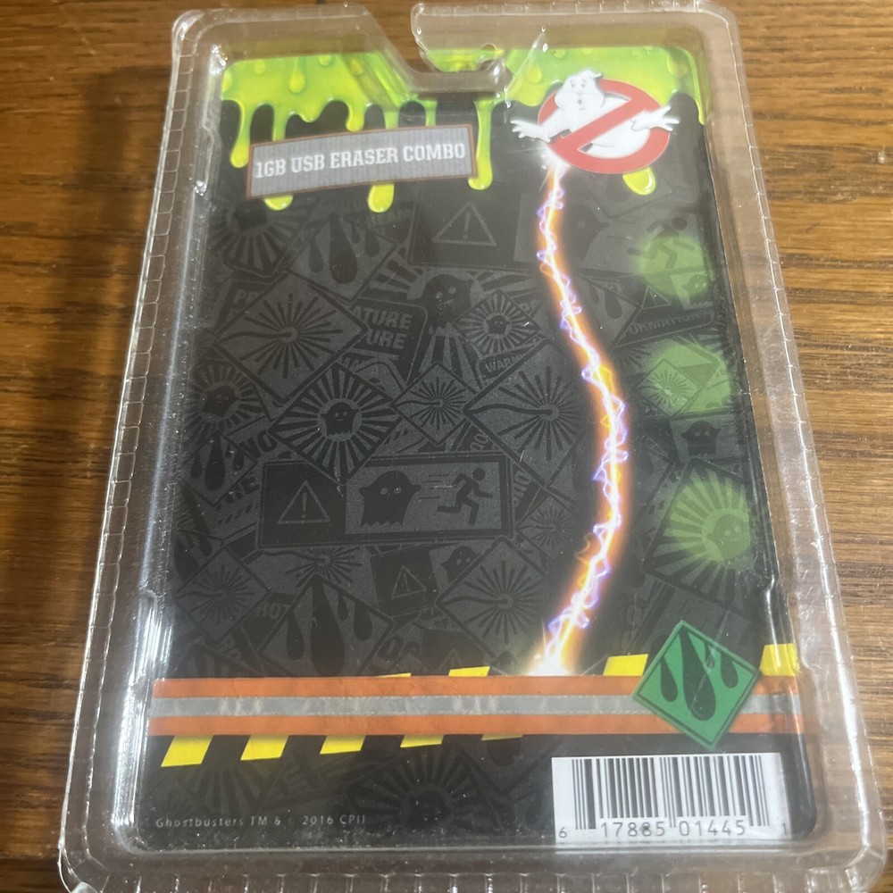 2016 Ghostbusters 1gb USB Eraser Combo