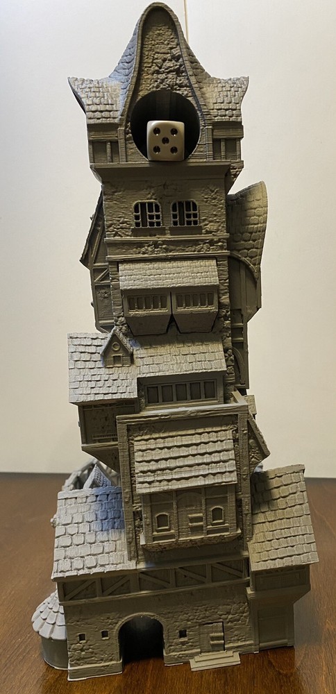 12 inch Fantasy Dice Tower