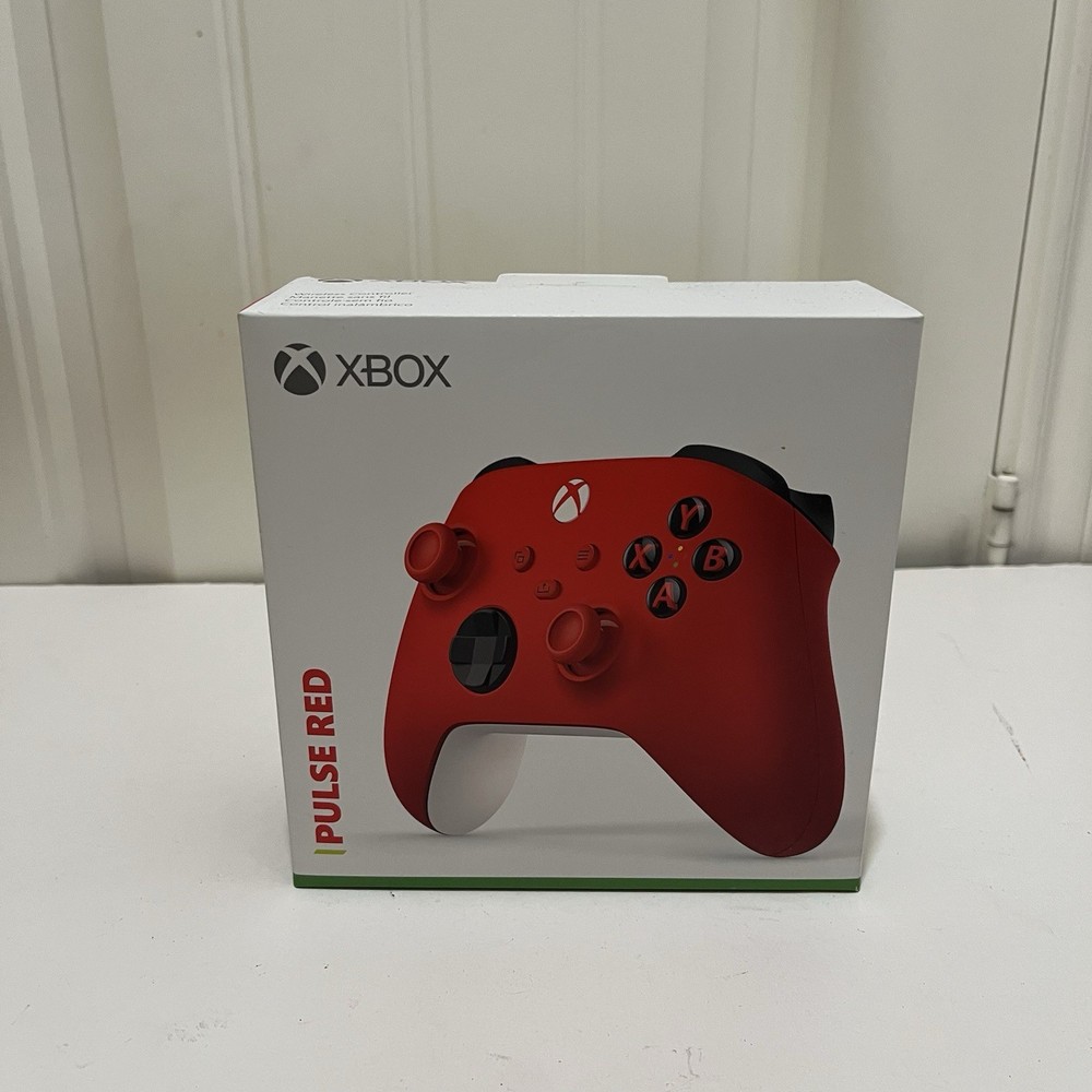 XBOX Pulse Red Wireless Gaming Controller EMPTY BOX BOX ONLY