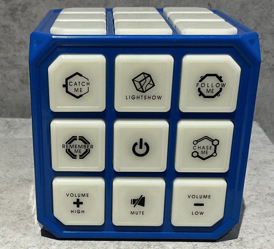 Flashing Cube Electronic Flash Light Touch Memory Brain Game STEM Toy