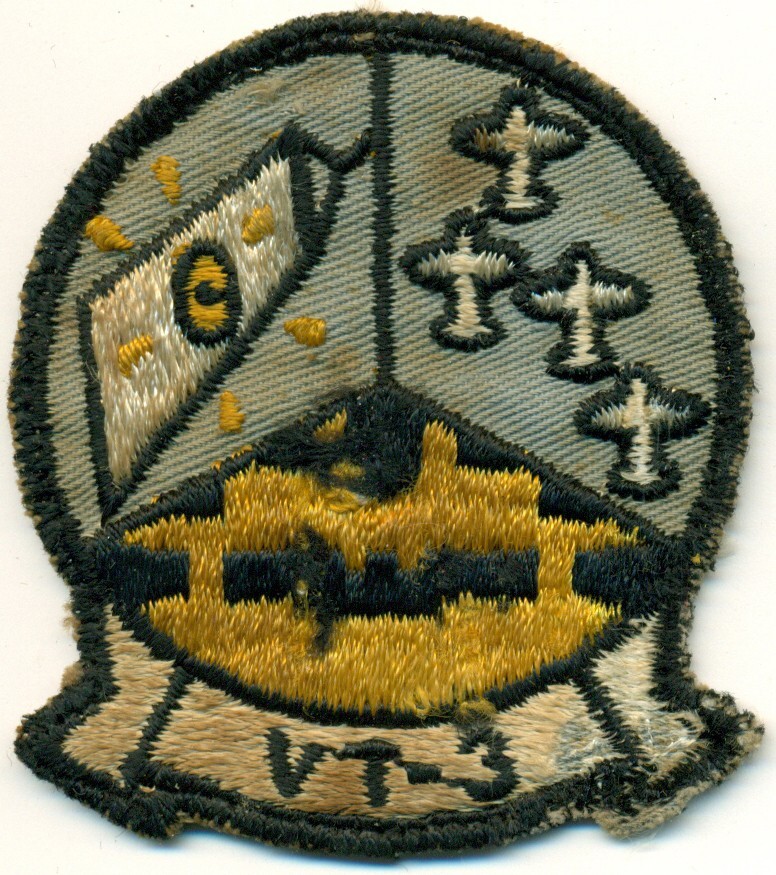USN TRAINING SQUADRON 3 (VT-3) PATCH - SMALL