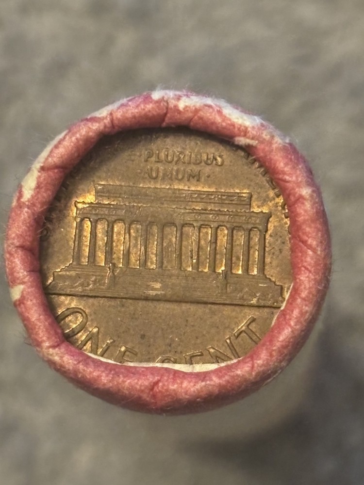 Wheat Lincoln Cent Penny Roll, possible errors/rares! OBW