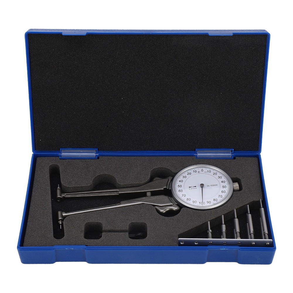 55‑153mm Internal Dial Caliper Replaceable High Accuracy Gauge Dial Inside