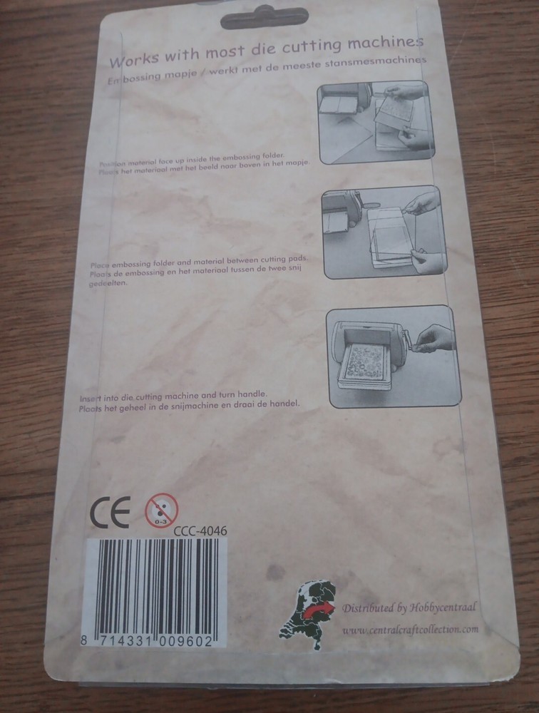 EMBOSSING FOLDER FOR SCRAPBOOKING NEW (R) 10.5X15 CM