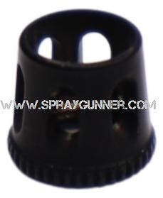 Needle Cap for Hansa (Black Chrome)