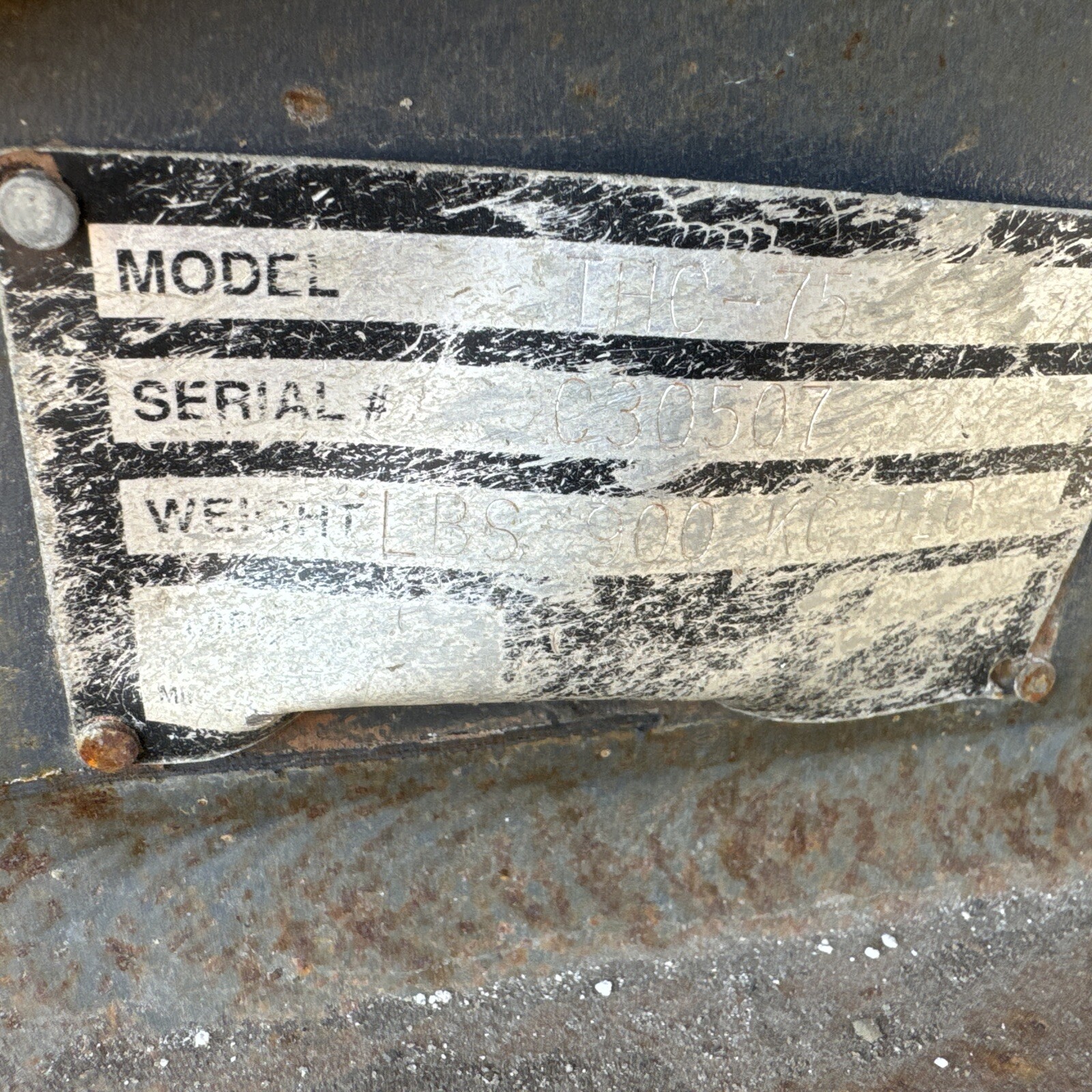 Indeco IHC 75 Mini Excavator Compactor Loader Backhoe Cat Case 24x25 Plate