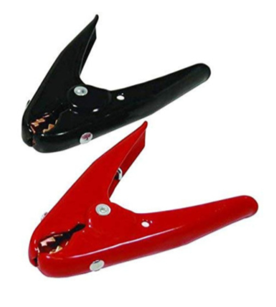 600AMP Replacement Booster Cable Clamps - Parrot Clamps - Jumper Cable Clamps