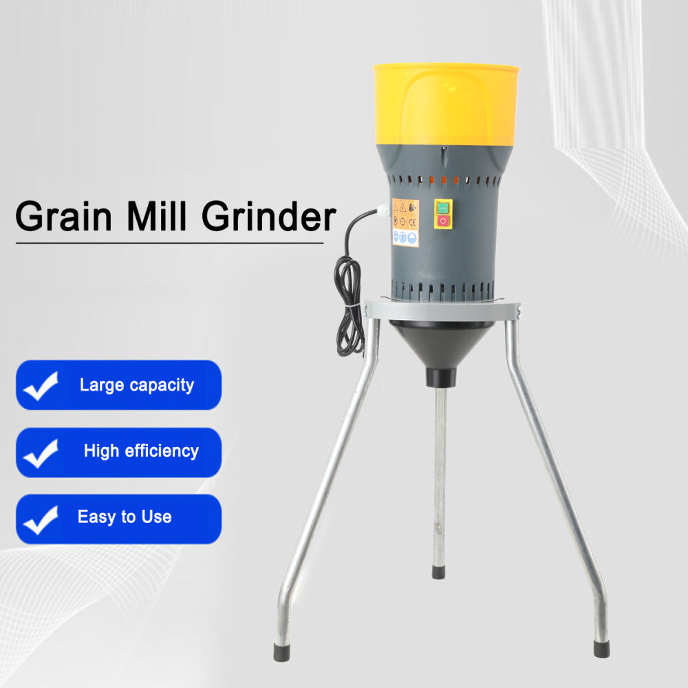 Electric Grinder Mill Dry Grain Corn Wheat Cereal Machine Feed Grinder +5*Sieves