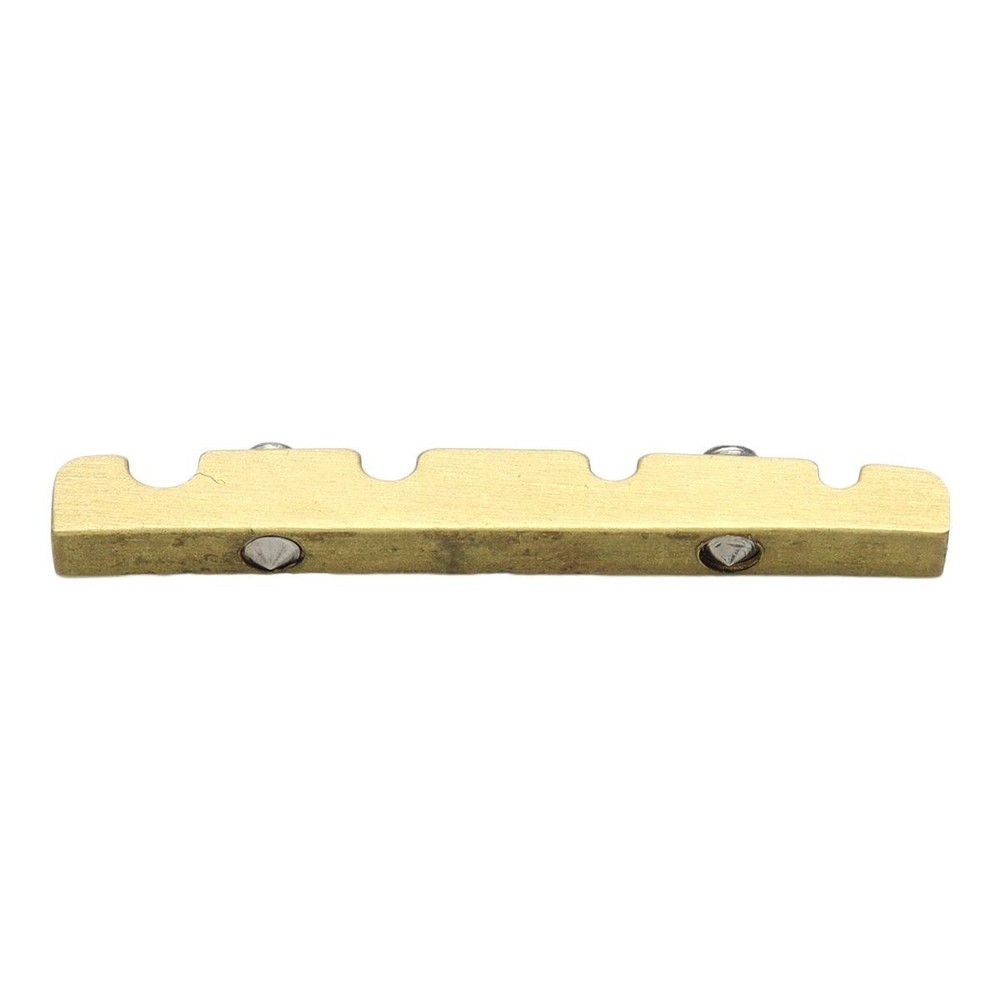 4 String Bass Nut 38x3.5mm Split Regulation Adjustable Height Brass Nut