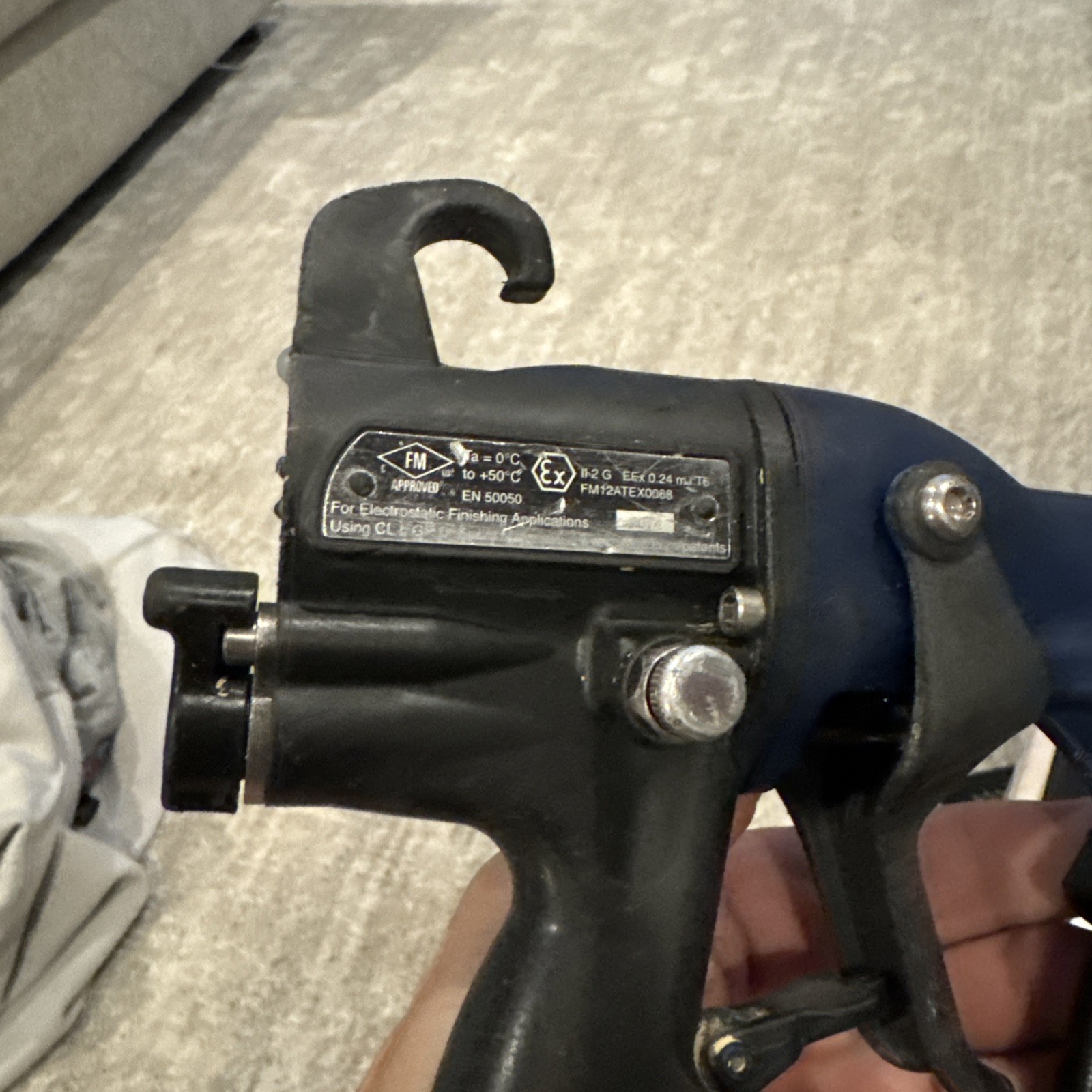 GRACO PRO XP 60 AIR SPRAY MANUAL ELECTROSTATIC GENERAL GUN