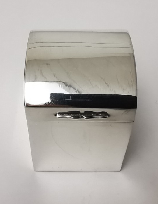 Solid Silver Miniature Playing Cards Box - Chester 1911