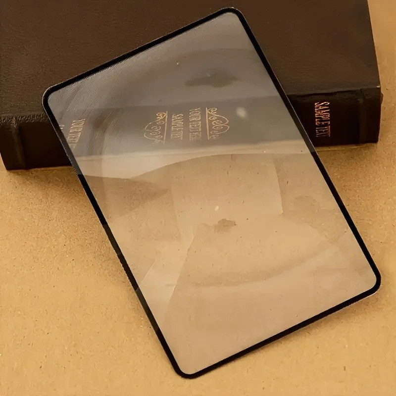 Ultra Thin High Magnification Magnifying Glass Student Reading Lens Tool