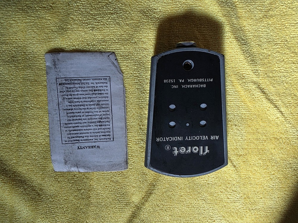 Floret Air Volicity Indicator With Case