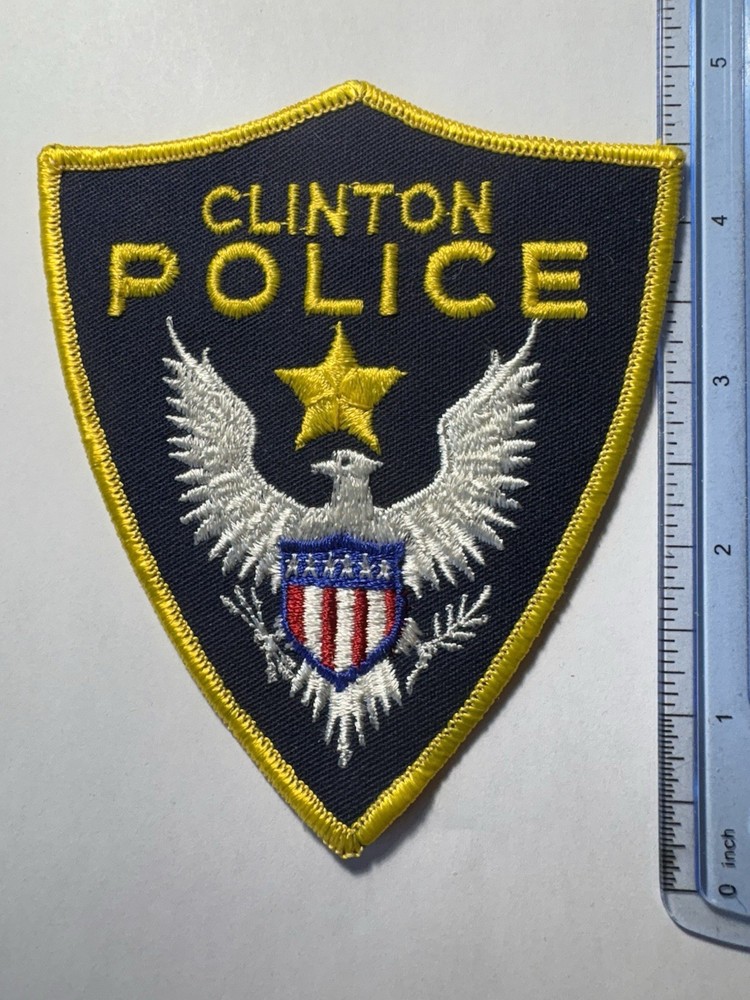 Clinton Illinois Police Patch