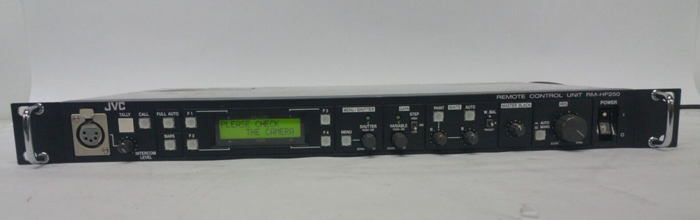 JVC REMOTE CONTROL UNIT RM-HP250 & MOHAWK ULTRA-FLEX COLOR CAMERA CABLE
