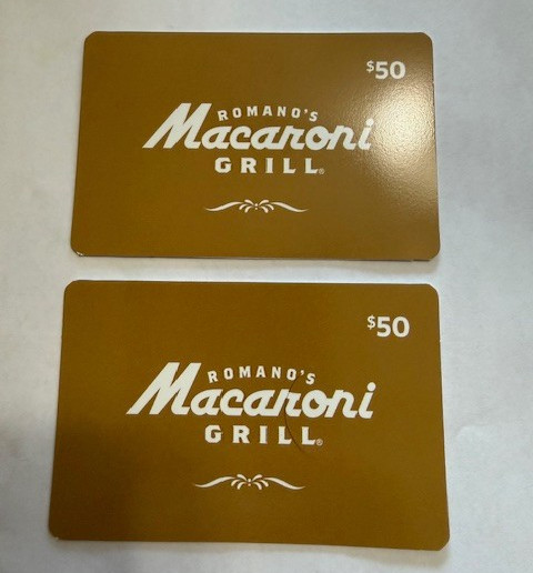 Macaroni Grill Gift Cards - $100