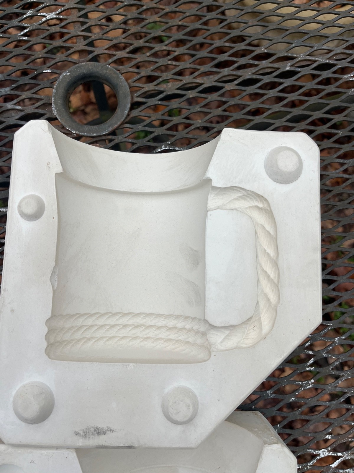 Vintage Duncan Rope Mug Slip Casting Mold 143B