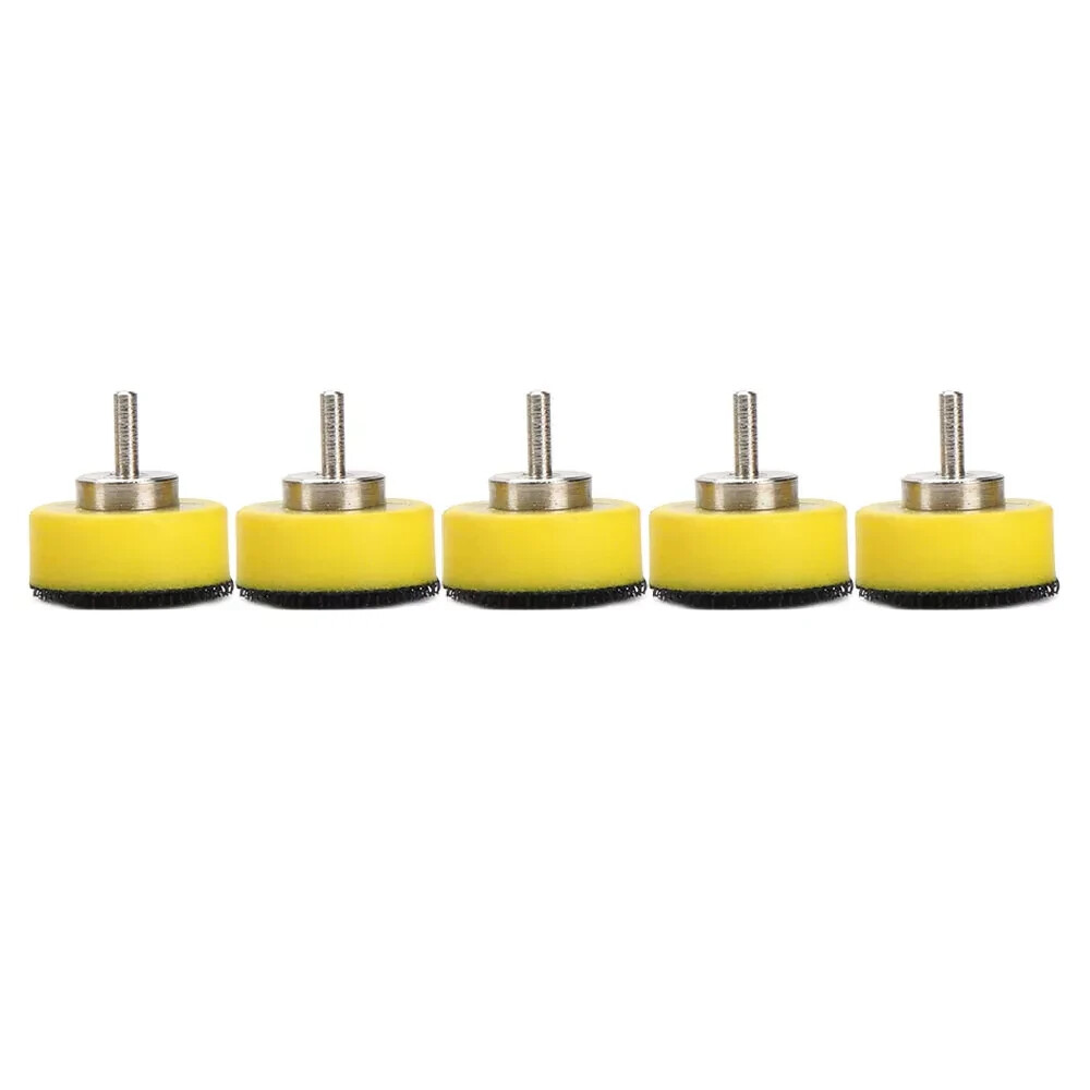 5pcs 1 inch Mini Sanding Discs Hook & Loop Back Backing Pad With 2.35mm Shank
