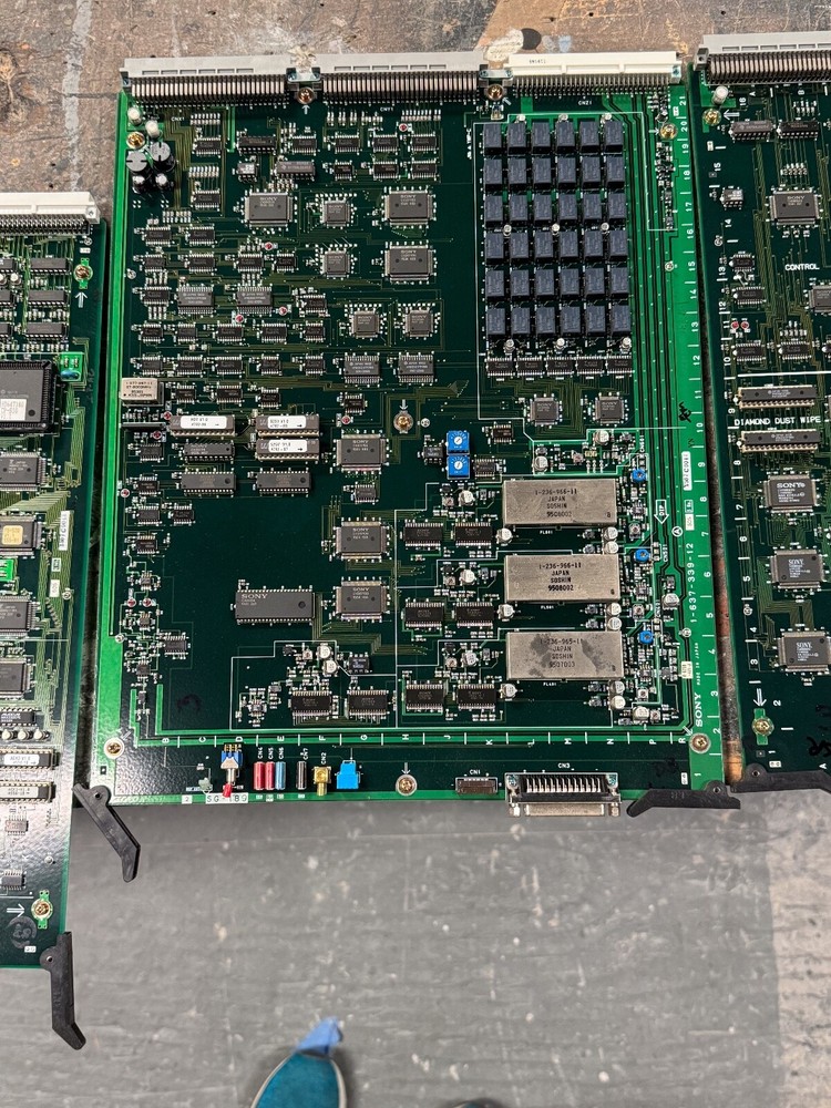 SONY Switcher Control DVS-8000C & Model BKDS-8010 Switcher Panel