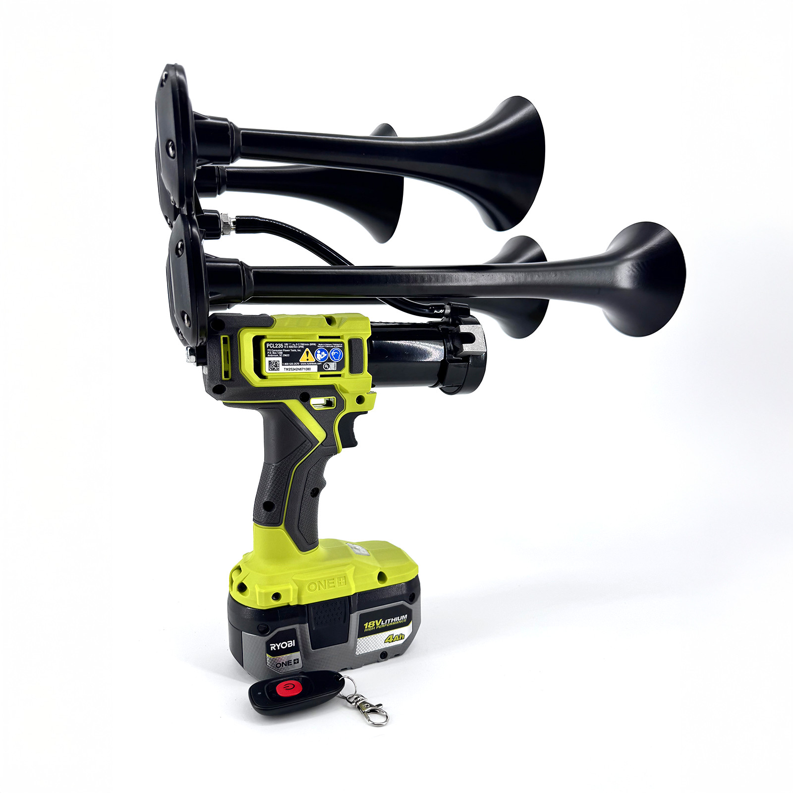 Ryobi Train Horn + Remote Control | Assembled in USA