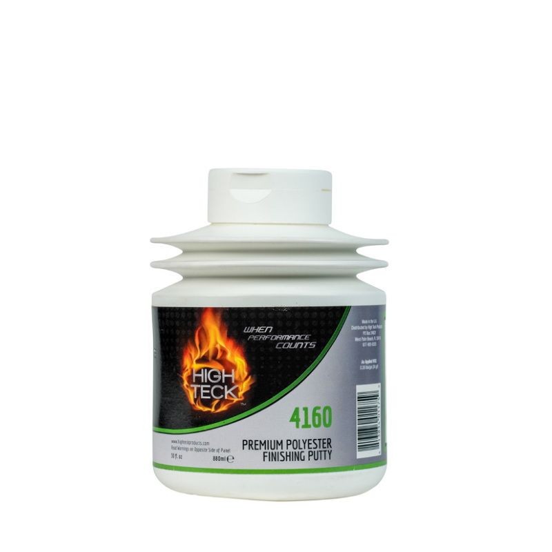 Premium Polyester Finishing Putty, 30fl-oz. HIGH TECK 4160