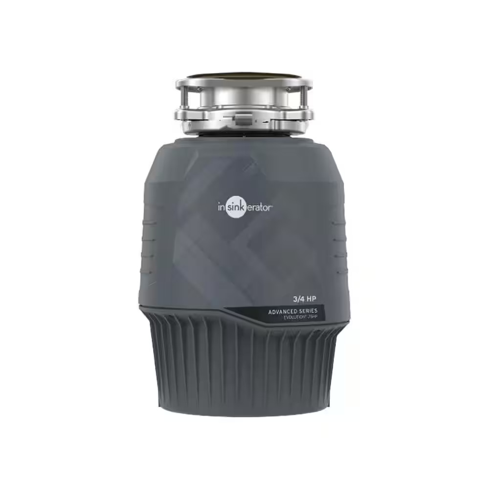 Evolution .75HP, 3/4 HP Garbage Disposal, Advanced Series EZ Connect Continuous