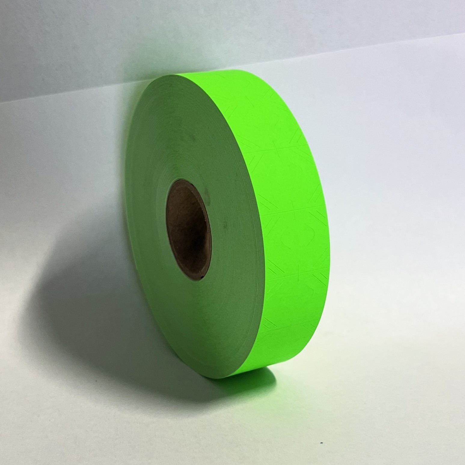 Monarch 1136 size Green labels - 1 sleeve bright green labels-2 line-made in USA