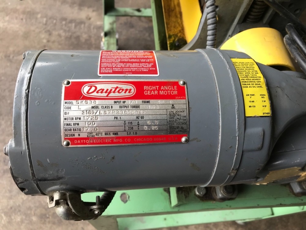 Potdevin Rotary Press 24” Rotary Press 110 volt