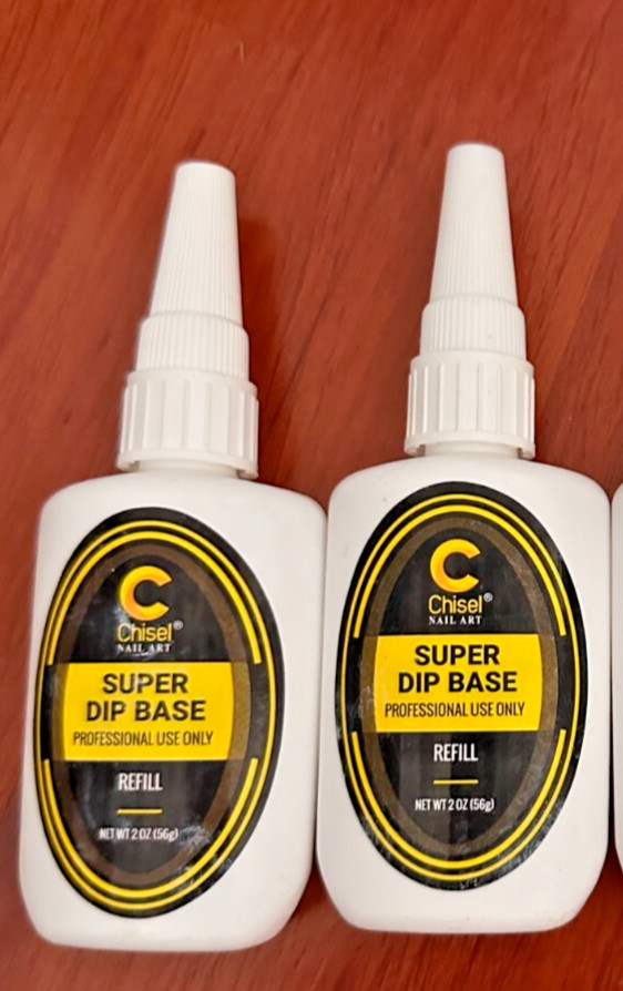 Chisel SUPER DIP BASE for dipping powder Refill 2 Oz  (Pack Of 2 )