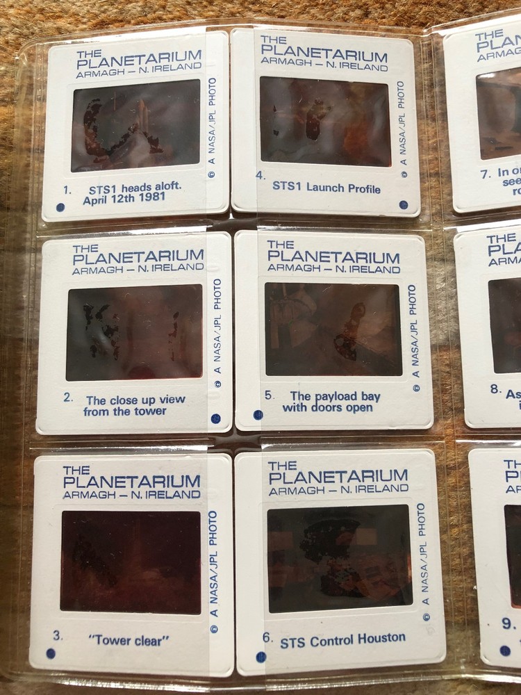 Space Shuttle 12 Colour Slides