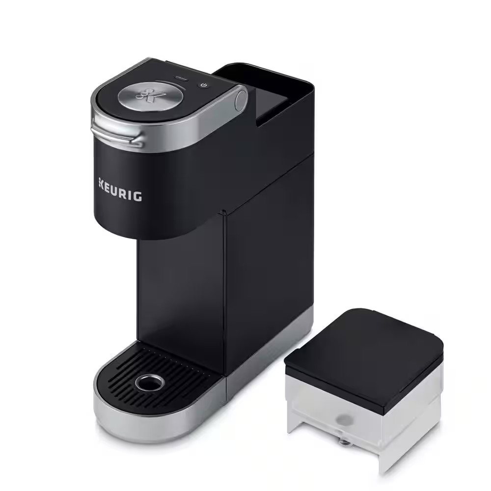 K Mini plus Matte Black Single Cup Single Serve Coffee Maker