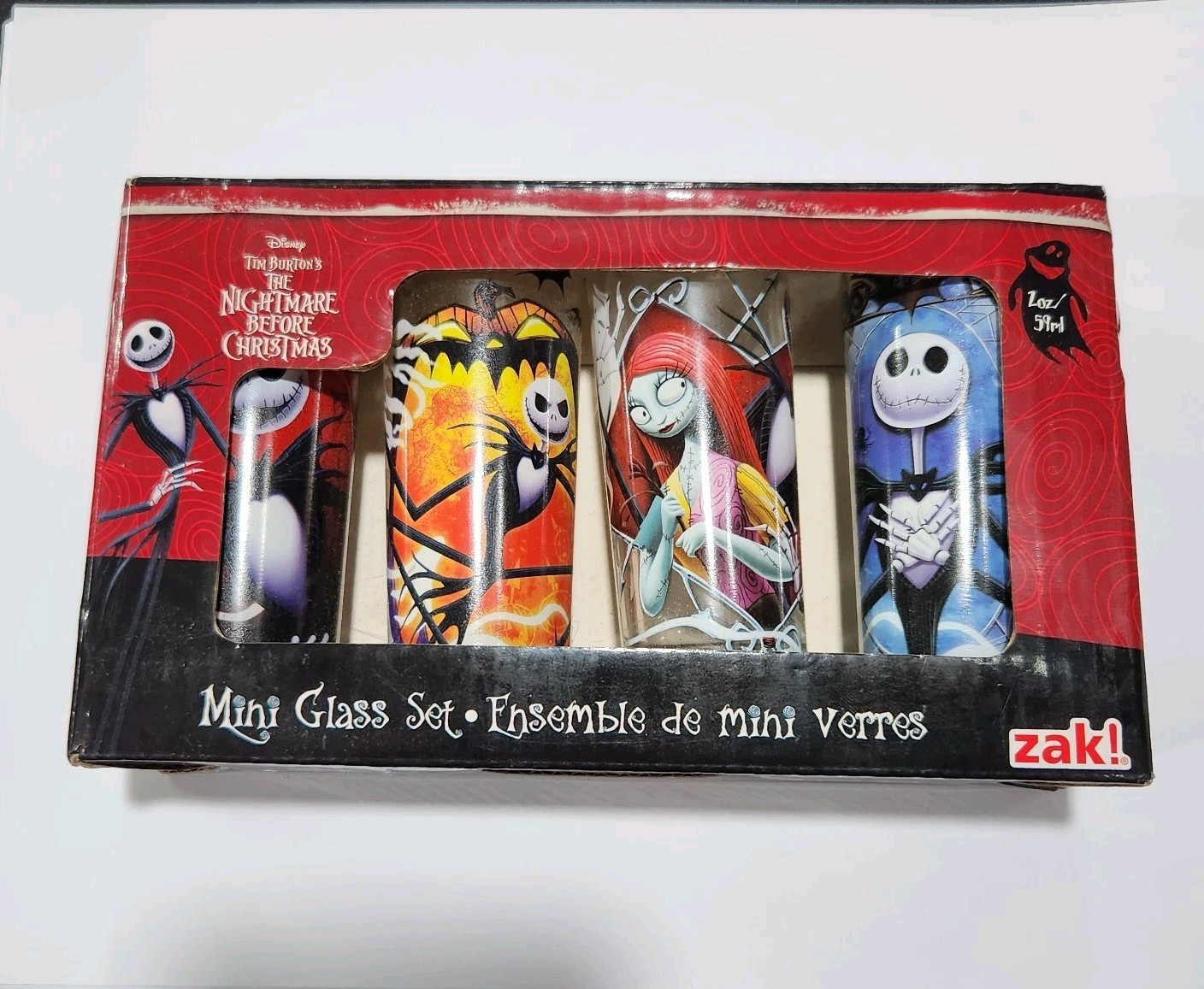 The Nightmare Before Christmas Shot Glass Set Zak!