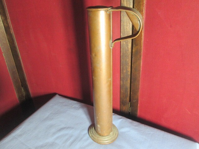 Vintage Copper Measure or Salinometer w Copper Handle 9207