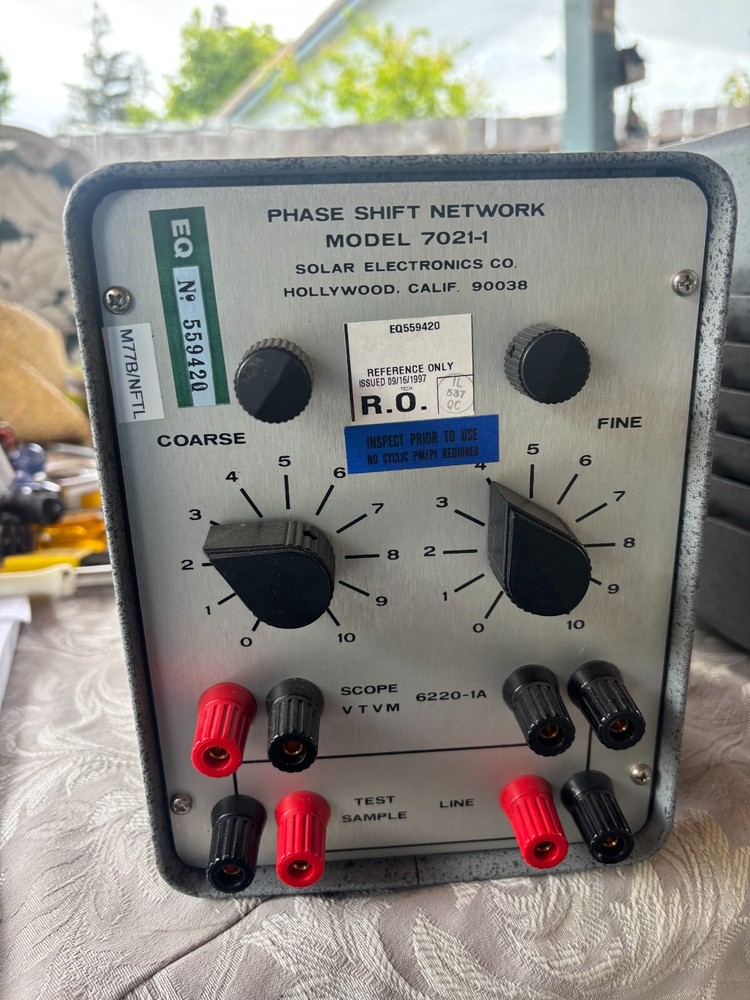 Solar Electronics Type 7021-1 Phase Shift Network