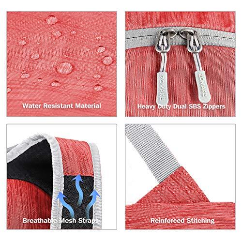 Ultra Lightweight Packable Backpack 18L - Small Foldable Hiking Backpacks Wat...