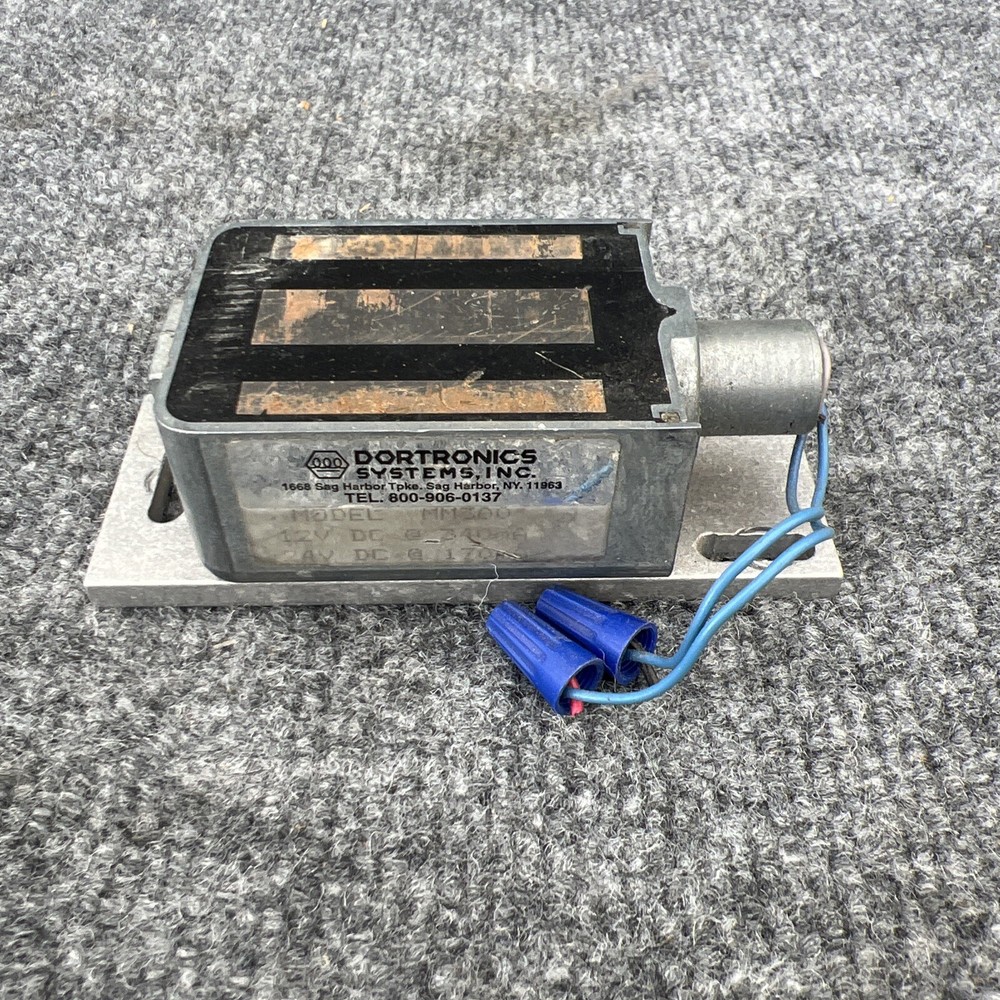 Dortronics MM-300 12/24vdc  Electromagnetic Lock MM300 Used
