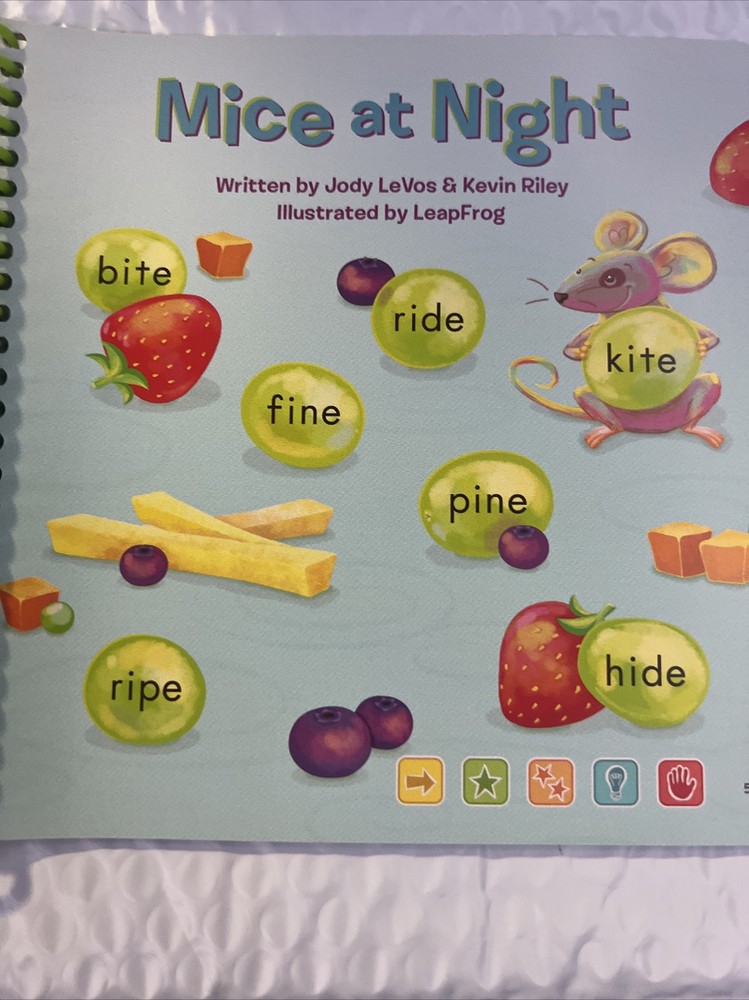 Leap Frog LeapStart System Book Mice at Night B1