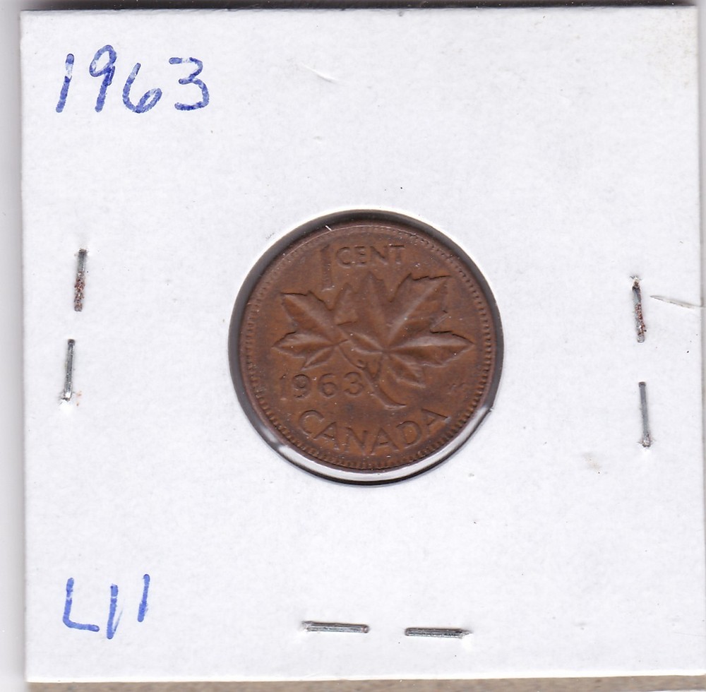 1963 Canada Cent L11