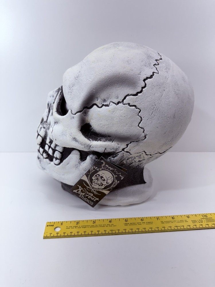 Don Post Studios Skull Overhead Latex Mask With Tag