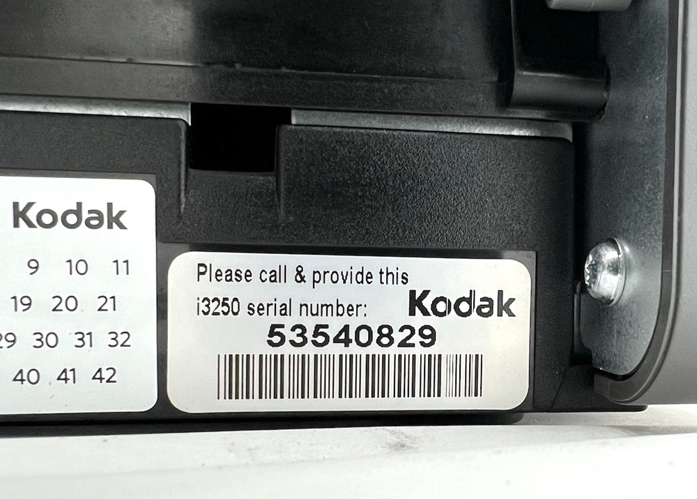 Kodak I3250 USB 600DPI Color 50PPM A4 Duplex Document Scanner